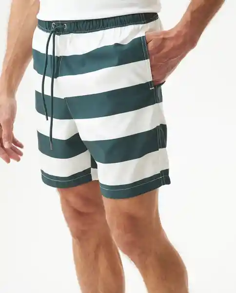 Bermuda Lines Swimwear Verde Denso Ultraoscuro M Chevignon