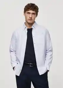 Camisa Kodak Celeste Talla XL Hombre Mango