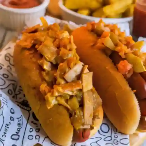 Choripanes Hawainos X2
