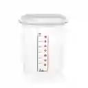 Estra Recipiente Cuadrado Linea Blanca 5 L