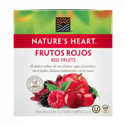 Nature´s Heart Infusión Herbal Frutos Rojos