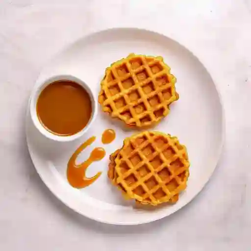 Mini Waffle de Yuca X3