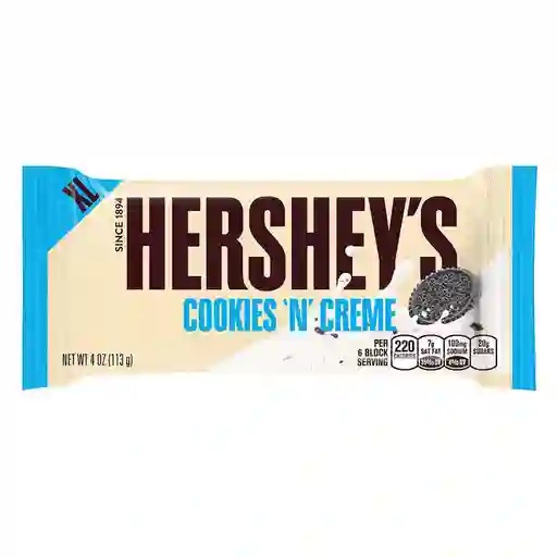  Hersheys Tableta De Chocolate Cookies N Creme 