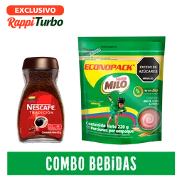 Combo Milo 440g + Café NESCAFÉ Tradición 170g