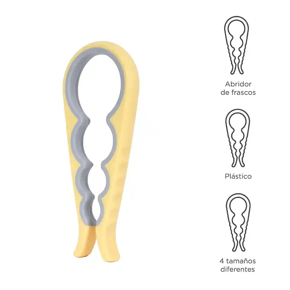 Miniso Abridor de Tarros Multiusos