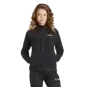 Adidas Chaqueta W Fleece Para Outdoor de Mujer Negro Talla S