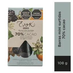 Chocolate Evok Zero 70% Cacao