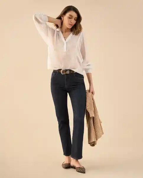 Jean Azul Prusia Oscuro Talla 10 672G014 Esprit