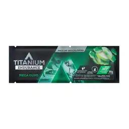 Titanium Megamus Gomitas Deportivas Mega Gums Manzana