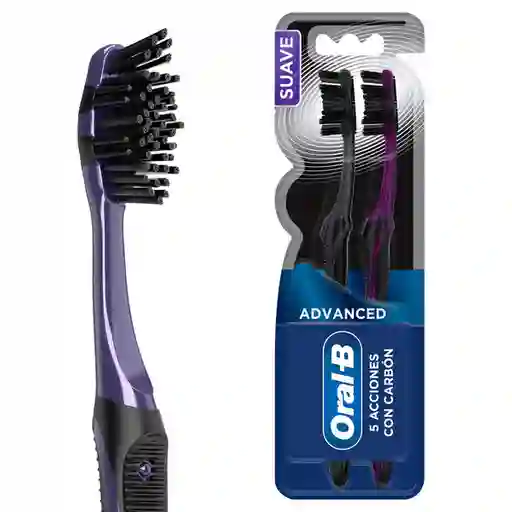 Oral-B Cepillo Advanced Carbón Suave