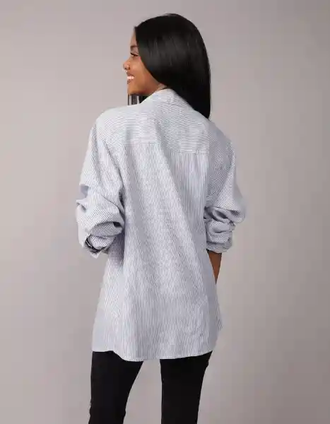 Camisa Mujer Beige Talla X-Small 6146119 American Eagle