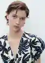 Enterizo Mono Merci Azul Talla S Mujer Mango