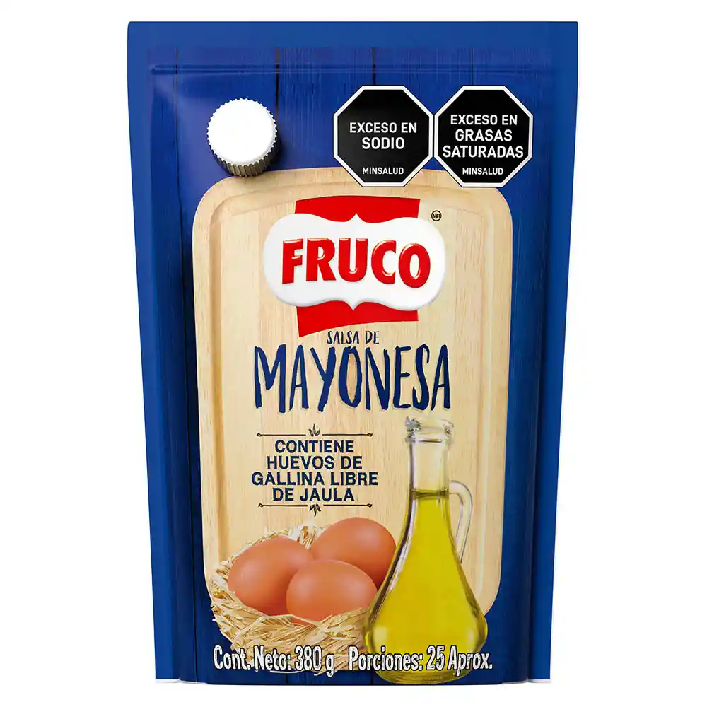 Salsa de Mayonesa Fruco doypack 380G