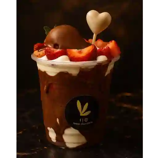 Fresas con crema baileys 10oz