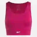 Reebok Top Id Train High Support Para Correr Mujer Rojo Talla XS