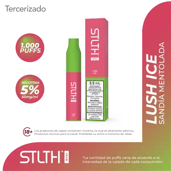 STLTH Mini Vape - Lush Ice -1000 puff (5%)