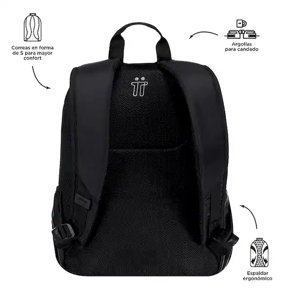 Morral Tracer 1 Color Negro N01 Totto