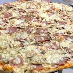 Pizza de Jamón y Champiñón Familiar