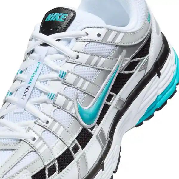 Nike Zapatos P-6000 Para Hombre Blanco Talla 10.5