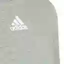 Adidas Camiseta Small Logo Hombre Gris Talla XL Ref: IW4976