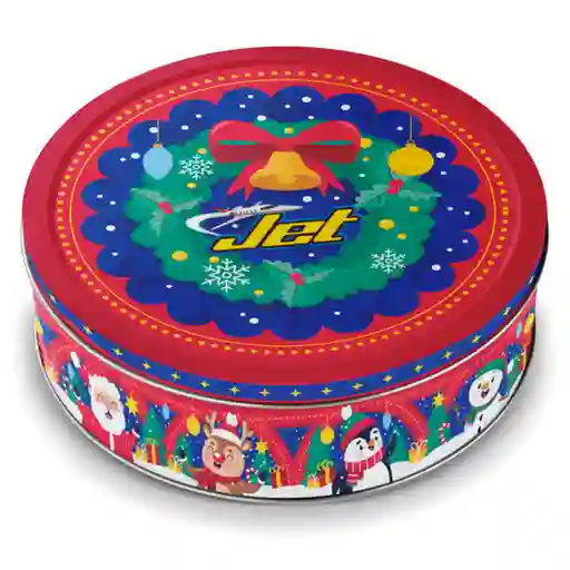 Jet Burbuja Cookies & Cream Navidad Éxito 5 Und