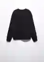 Sudadera Albert51 Negro Talla 08 Niños Mango