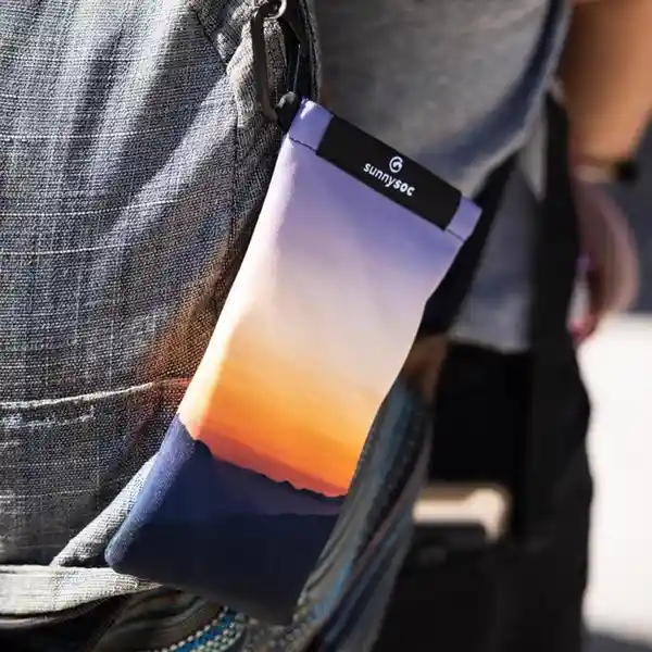 Gogglesoc Estuche Para Gafas Con Paño Incorporado Atardecer