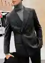 Blazer Americana Monaco Gris Talla 50 Hombre Mango