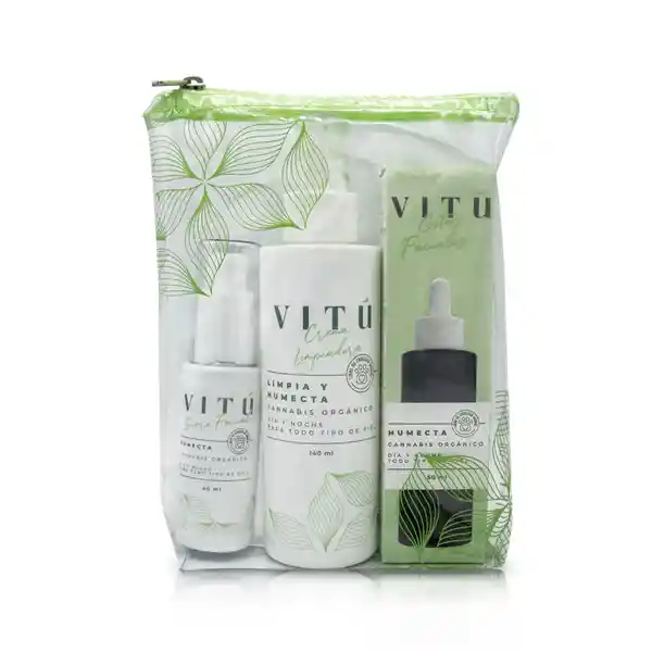 Vitú Kit Sérum Estuchería Cannabis + Gotas