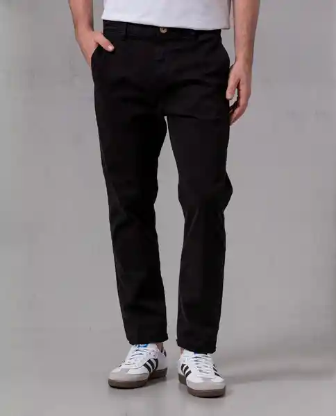 Pantalón Hombre Negro 30 160F001_NEG194007 Rifle