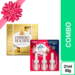 Combo Gratis Ferrero Rocher + Glade Aceite Alegría Floral