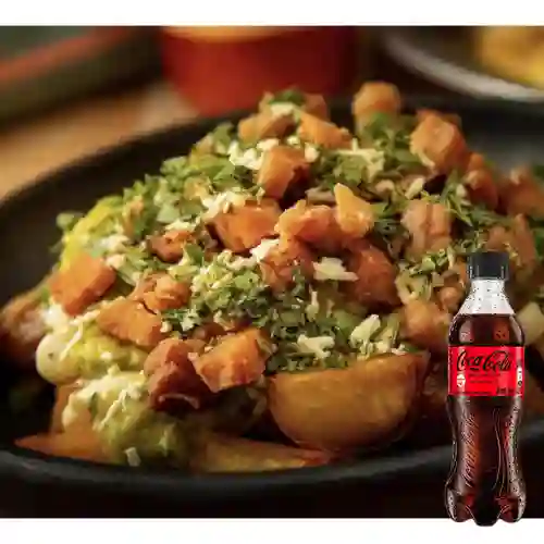 Combo Criollitas C/ Chicharrón +Cocacola S/az 400ml