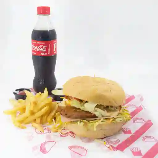 Hamburquesa sencilla