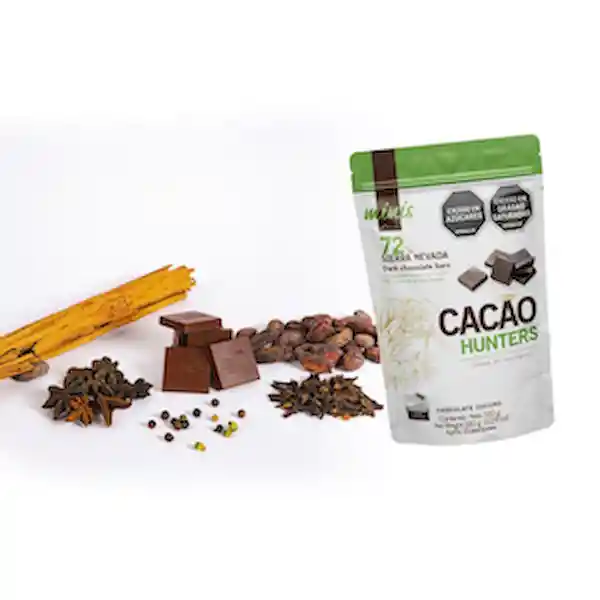 Cacao Hunters Barritas de Chocolate Oscuro de la Sierra Nevada