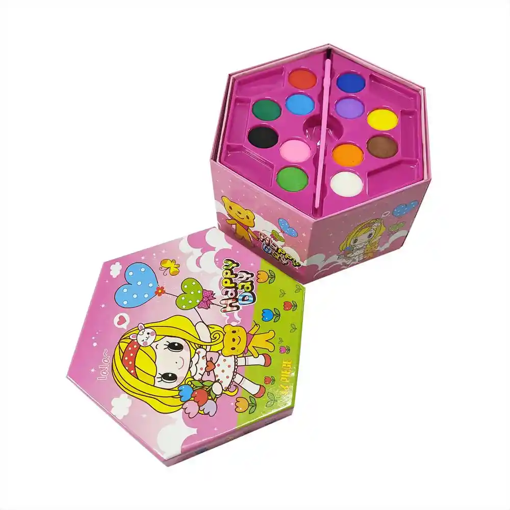 Set de Arte Hexagonal Para Niños