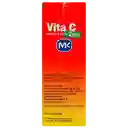 Vita C Mk + Zinc Vitaminas en Tableta Efervescente Sabor a Mandarina