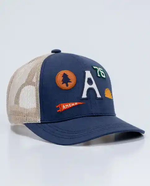 Gorra Hombre Azul Talla M 752F502 Americanino