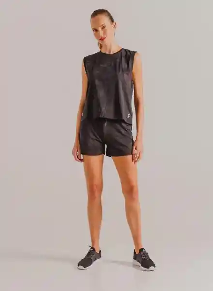 Bronzini Short Mujer Negro Talla S