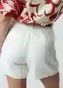 Short Tuti Mujer Crudo Puro Claro Talla 6 452G310 Naf Naf