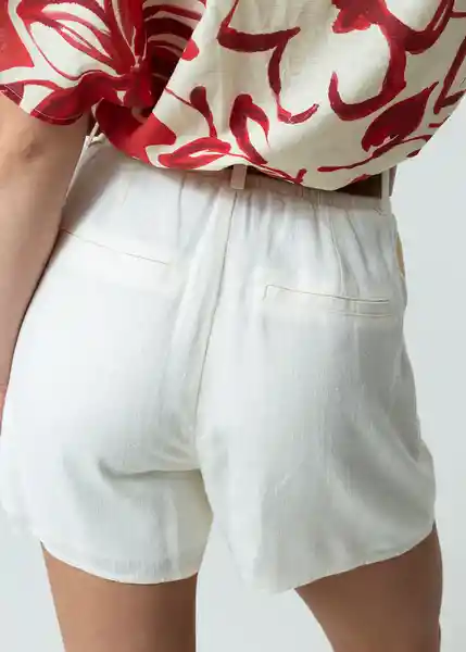 Short Tuti Mujer Crudo Puro Claro Talla 6 452G310 Naf Naf