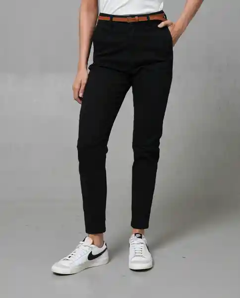 Pantalón Mujer Negro 16 260G100_NEG194004 Rifle