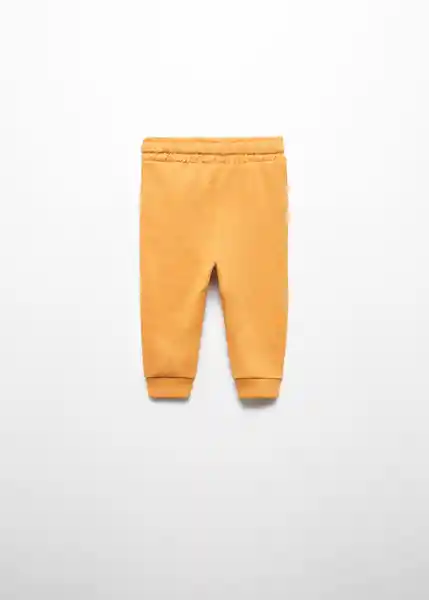 Pantalón Matt Mostaza Talla 72 Niños Mango