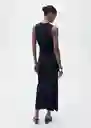Vestido Moiso Navy Talla XS Mujer Mango