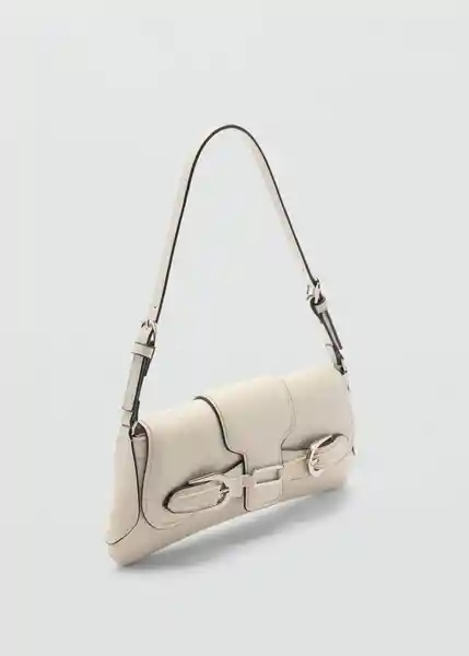 Bolso M Nachi Off White Talla 99 Mujer Mango