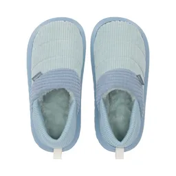 Pantuflas Con Talón Mujer Azul Talla 35 Casaideas
