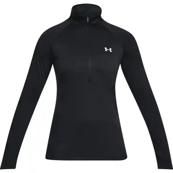 Under Armour Camiseta Tech 1/2 Zip Negro T. MD Ref: 1320126-001