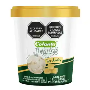 Colanta Helado Tres Leches