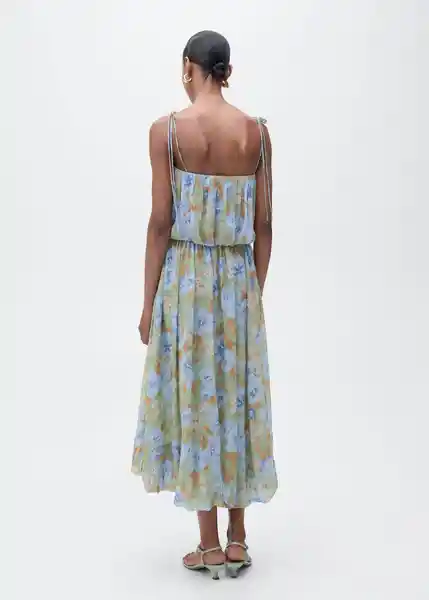 Vestido Forte Menta Talla M Mujer Mango