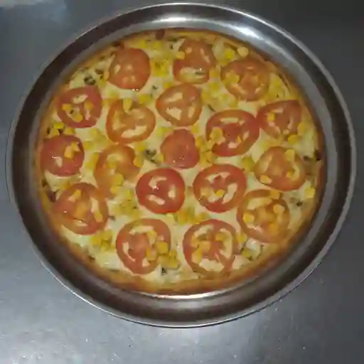 Pizza Showy con Maíz
