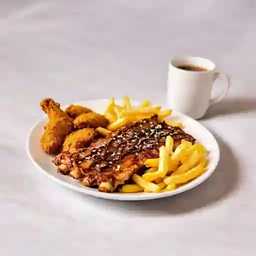 Duo Personal (Alitas Y Costillas)
